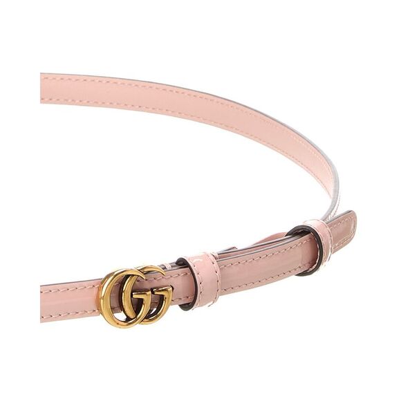 Gucci Double G Thin Patent Belt - Picture 2 of 3